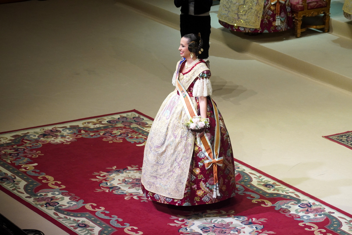 Exaltación de María Estela Arlandis como Fallera Mayor de Valencia 2024